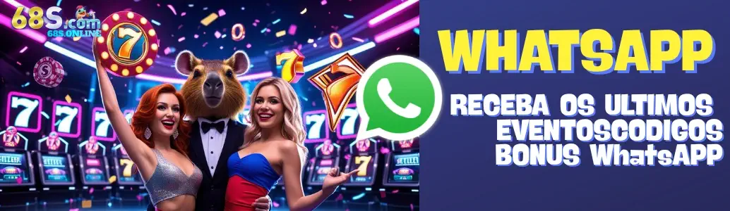 Receba eventos e bônus via WhatsApp no 85F cassino