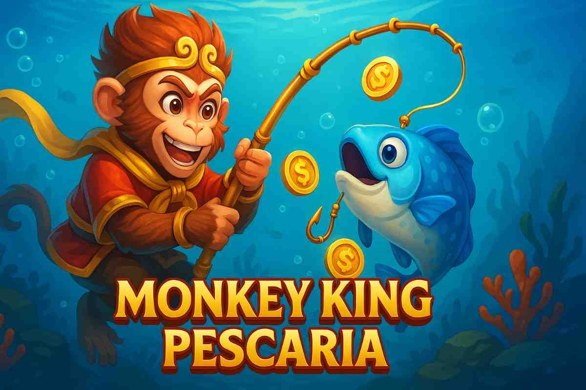 Tela do jogo Monkey King Pescaria no app